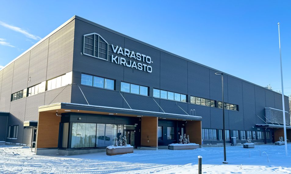 Varastokirjaston rakennus